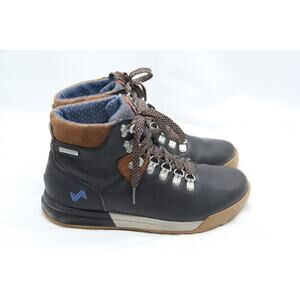 Forsake Patch Mid Hiking Boots Women's Size 8 Blue Black Waterproof Sneaker